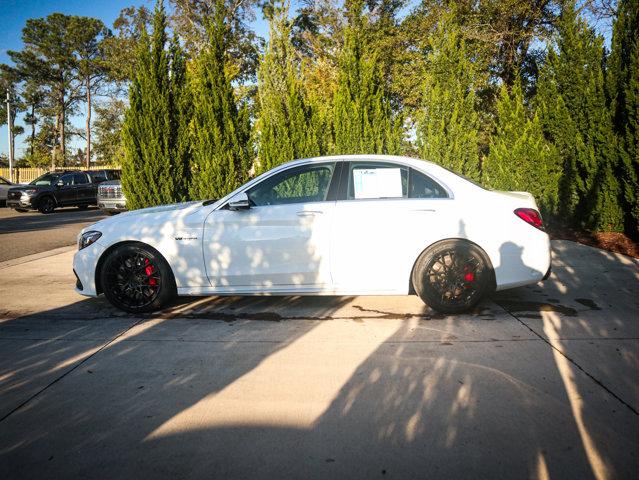 used 2020 Mercedes-Benz AMG C 63 car, priced at $57,000