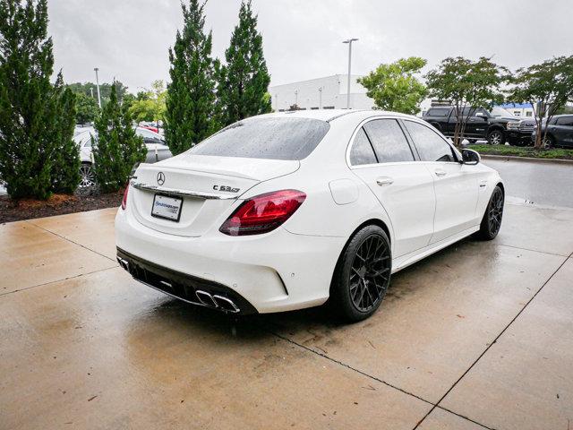 used 2020 Mercedes-Benz AMG C 63 car, priced at $57,000