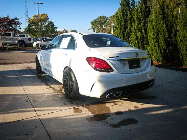 used 2020 Mercedes-Benz AMG C 63 car, priced at $57,000