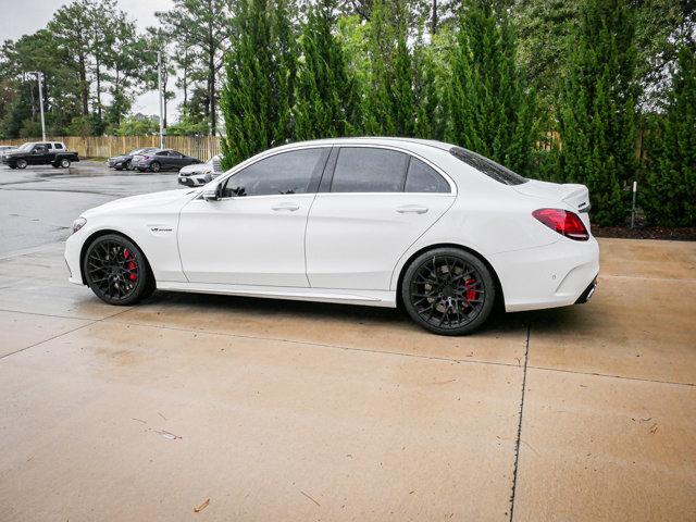 used 2020 Mercedes-Benz AMG C 63 car, priced at $57,000