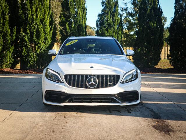 used 2020 Mercedes-Benz AMG C 63 car, priced at $57,000