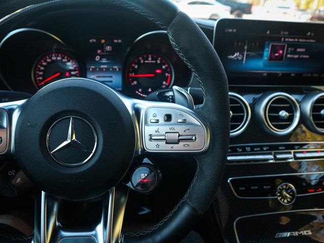 used 2020 Mercedes-Benz AMG C 63 car, priced at $57,000