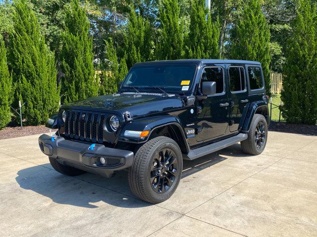 used 2022 Jeep Wrangler Unlimited 4xe car, priced at $39,764