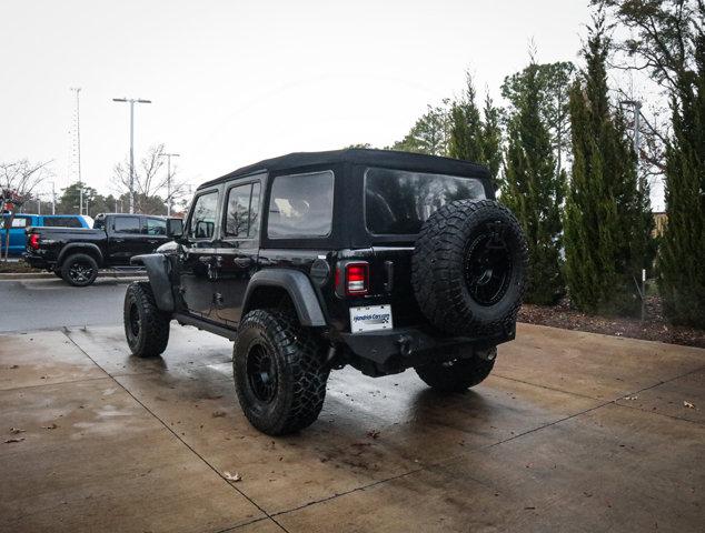 used 2021 Jeep Wrangler car, priced at $35,000