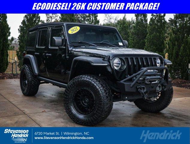 used 2021 Jeep Wrangler car, priced at $35,000