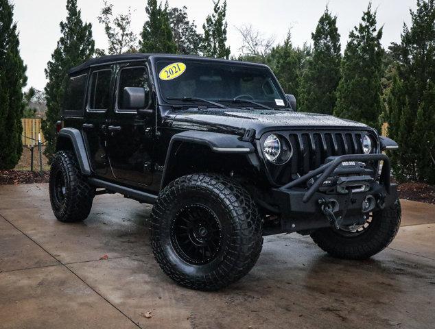 used 2021 Jeep Wrangler car, priced at $35,000