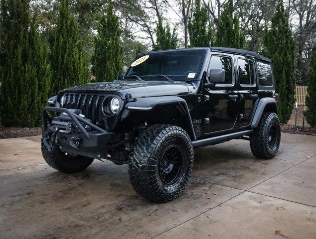 used 2021 Jeep Wrangler car, priced at $35,000