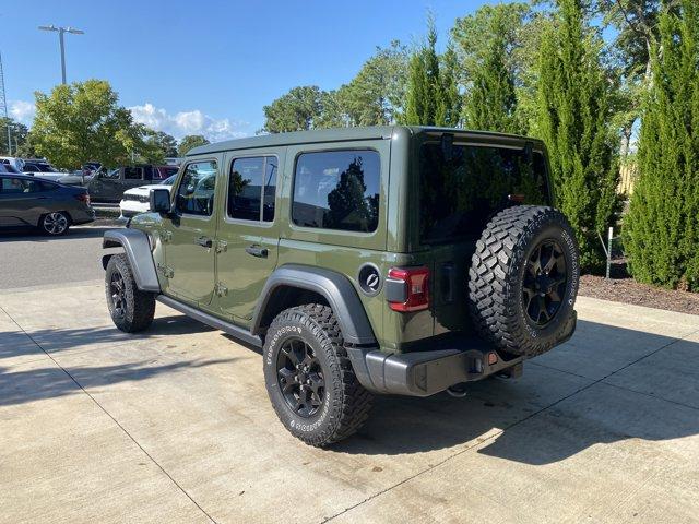 used 2021 Jeep Wrangler car, priced at $34,101