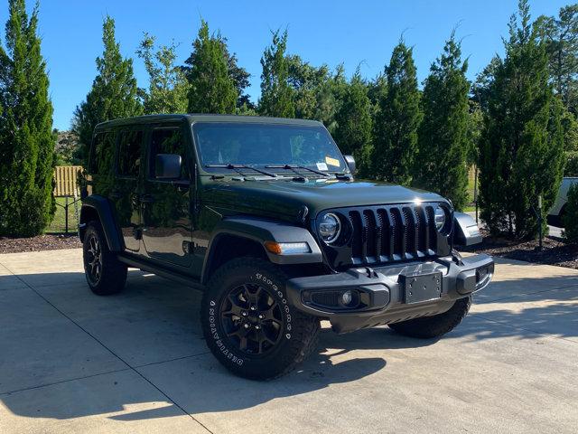 used 2021 Jeep Wrangler car, priced at $34,101