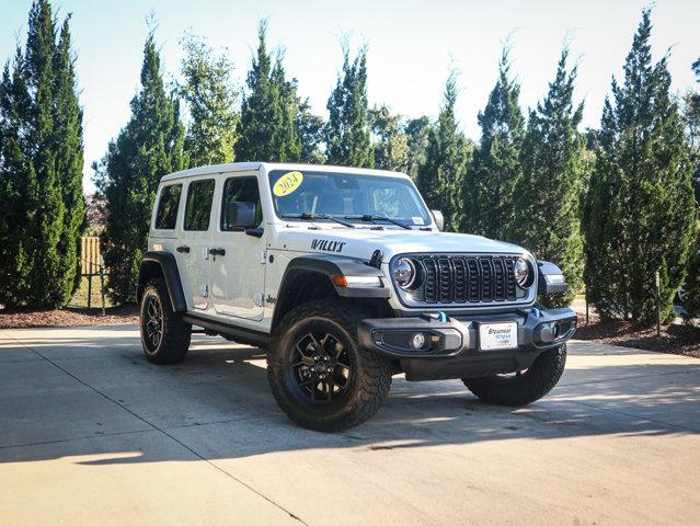 used 2024 Jeep Wrangler 4xe car, priced at $36,957