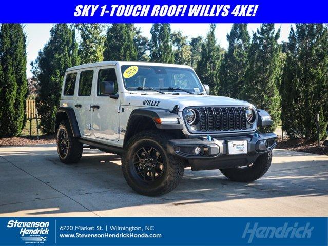 used 2024 Jeep Wrangler 4xe car, priced at $36,957