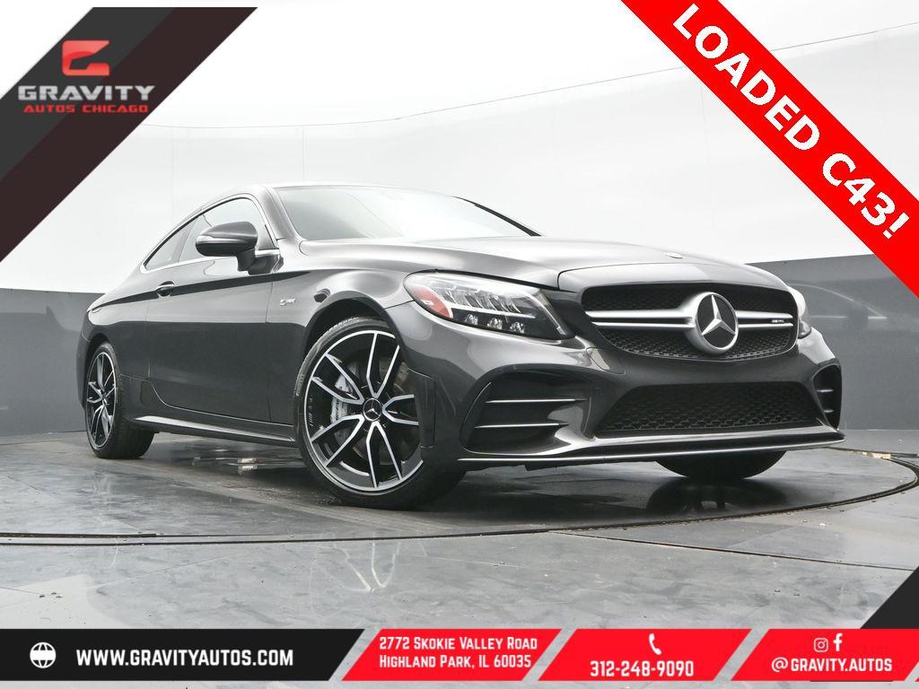 used 2020 Mercedes-Benz AMG C 43 car, priced at $37,989