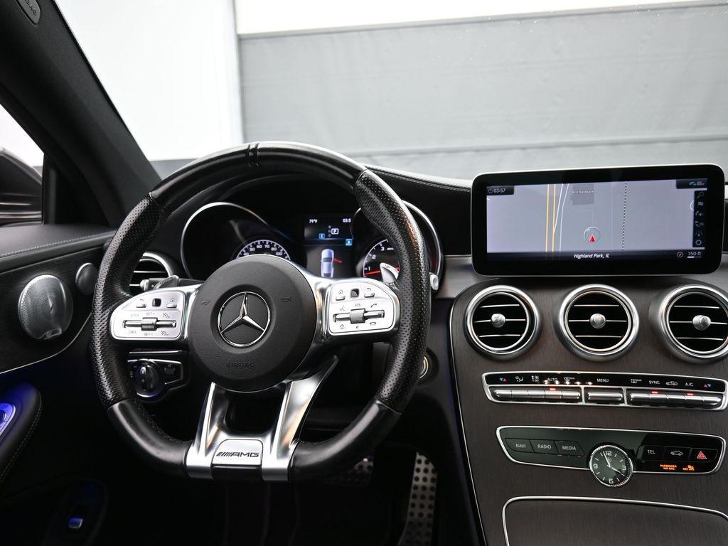 used 2020 Mercedes-Benz AMG C 43 car, priced at $37,989