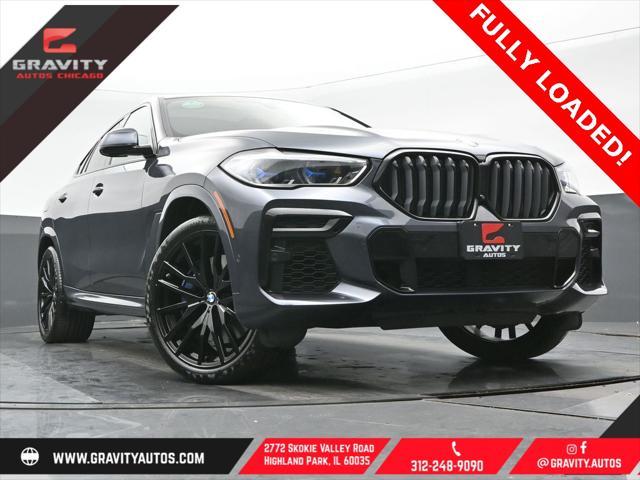 used 2022 BMW X6 car, priced at $65,989