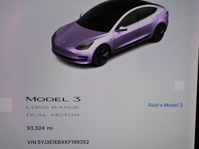 used 2019 Tesla Model 3 car, priced at $18,489