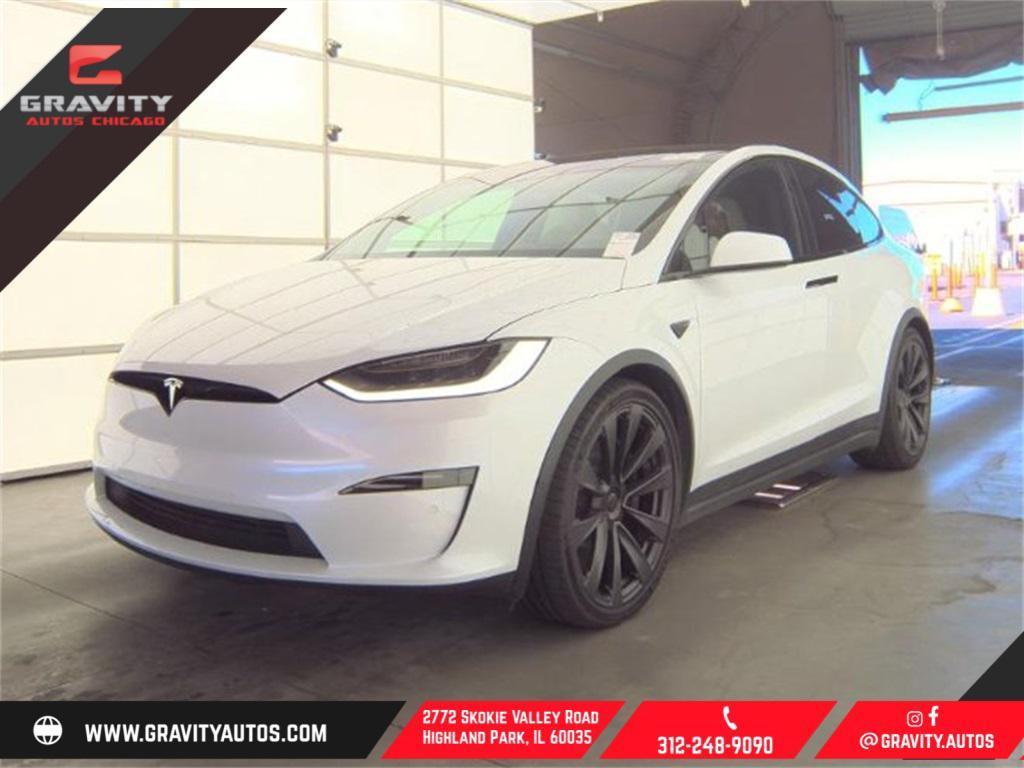 used 2022 Tesla Model X car, priced at $56,389