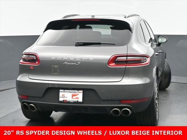 used 2018 Porsche Macan car, priced at $28,469