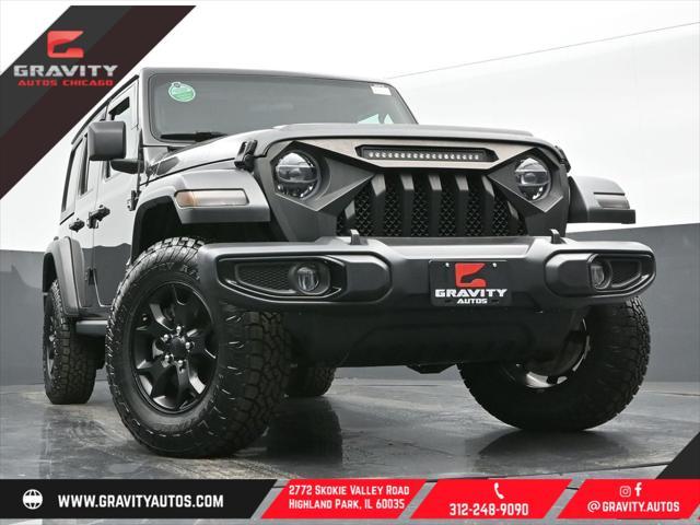 used 2020 Jeep Wrangler Unlimited car, priced at $32,989