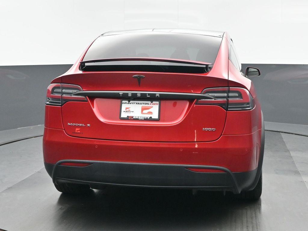 used 2018 Tesla Model X car, priced at $28,989