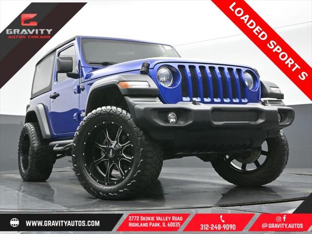 used 2018 Jeep Wrangler car, priced at $22,769