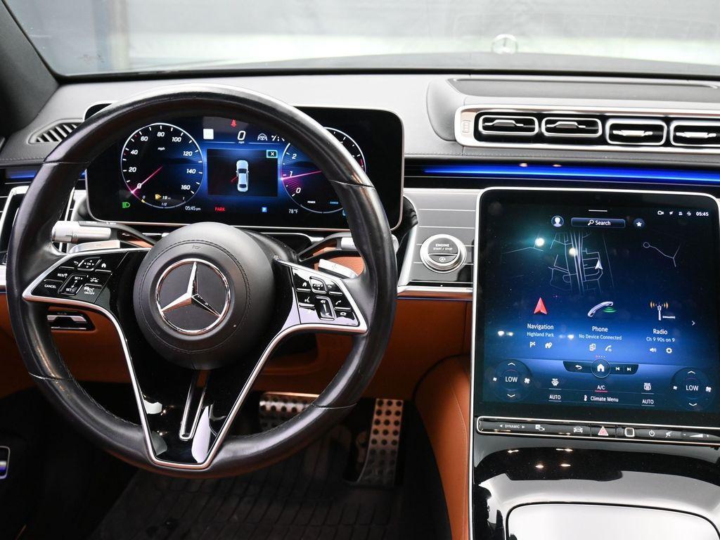 used 2022 Mercedes-Benz S-Class car, priced at $69,989