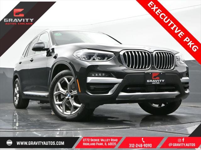 used 2021 BMW X3 car, priced at $34,989