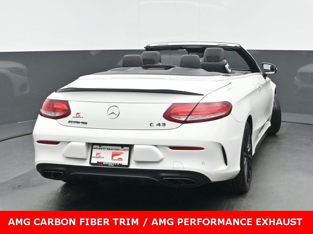 used 2018 Mercedes-Benz AMG C 43 car, priced at $29,269