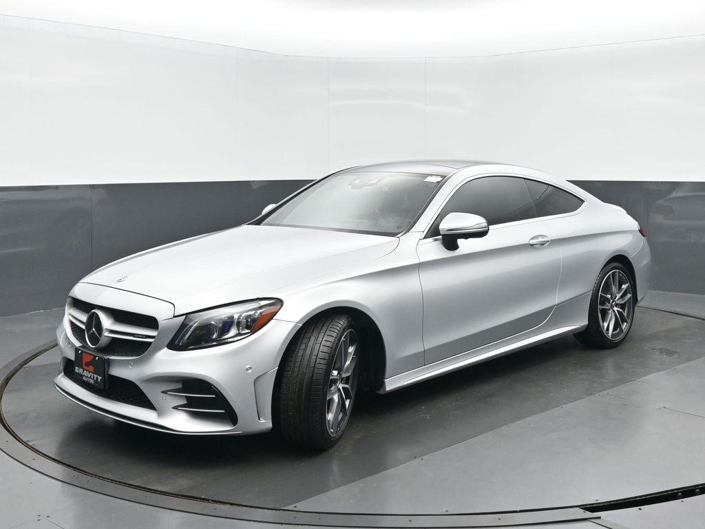 used 2021 Mercedes-Benz AMG C 43 car, priced at $38,989