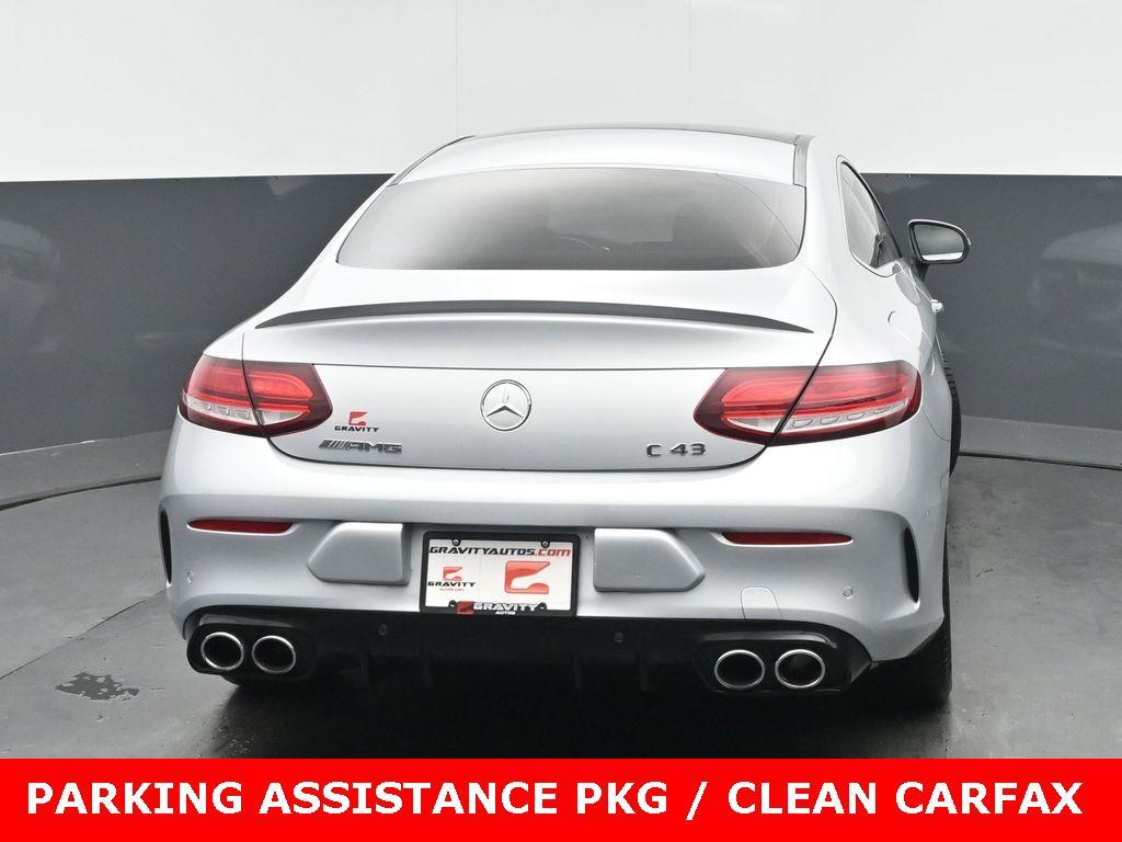 used 2021 Mercedes-Benz AMG C 43 car, priced at $38,989