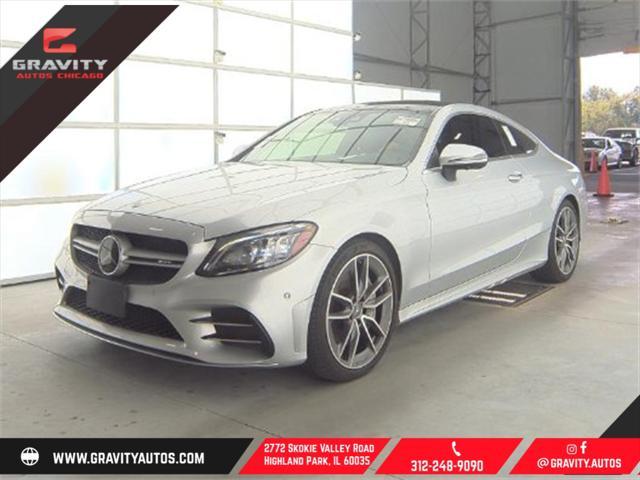 used 2021 Mercedes-Benz AMG C 43 car, priced at $42,749