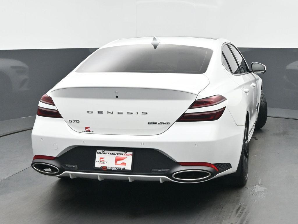 used 2022 Genesis G70 car, priced at $31,279
