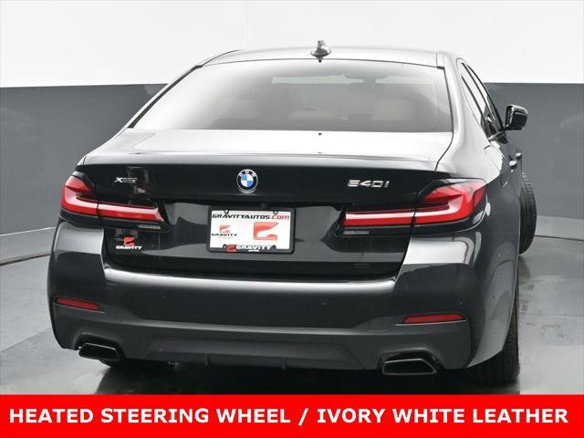 used 2022 BMW 540 car, priced at $43,589