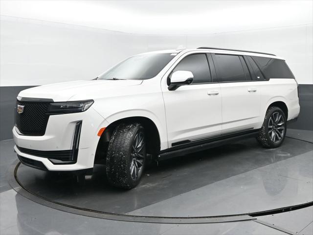 used 2022 Cadillac Escalade ESV car, priced at $75,589