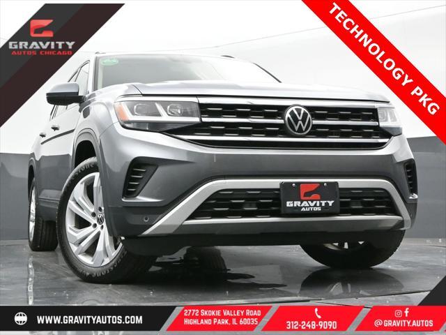 used 2021 Volkswagen Atlas car, priced at $25,539