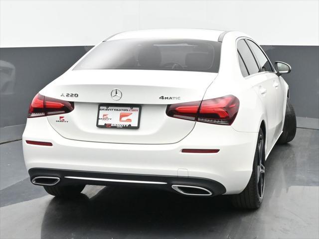 used 2021 Mercedes-Benz A-Class car, priced at $23,989