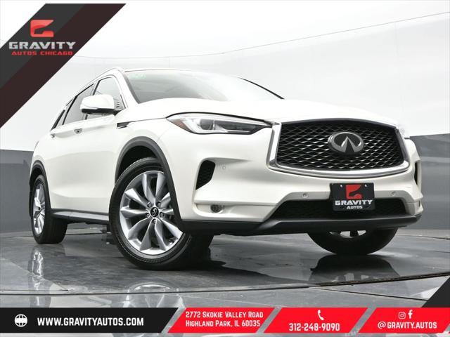 used 2021 INFINITI QX50 car, priced at $27,989