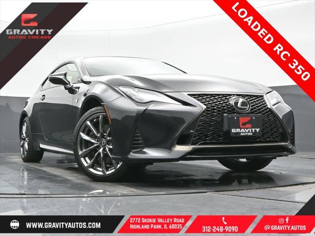 used 2022 Lexus RC 350 car, priced at $42,249