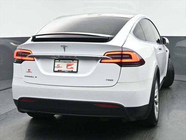 used 2018 Tesla Model X car, priced at $31,859