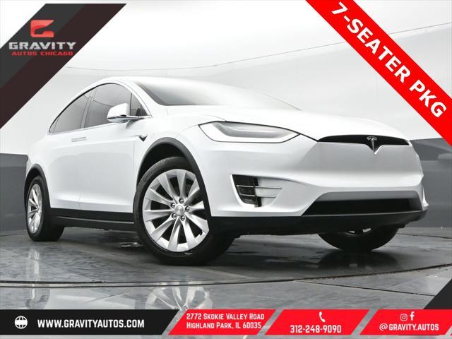 used 2018 Tesla Model X car, priced at $32,469