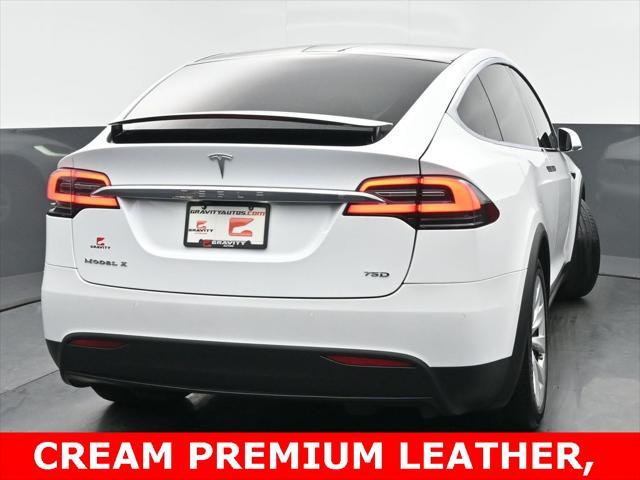 used 2018 Tesla Model X car, priced at $32,469