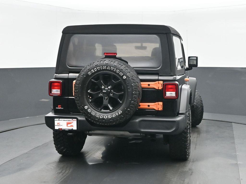 used 2022 Jeep Wrangler car, priced at $23,689
