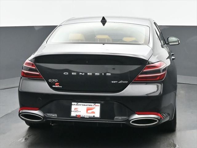 used 2022 Genesis G70 car, priced at $30,279