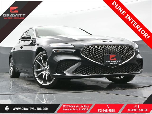 used 2022 Genesis G70 car, priced at $32,899