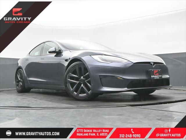 used 2021 Tesla Model S car, priced at $51,899