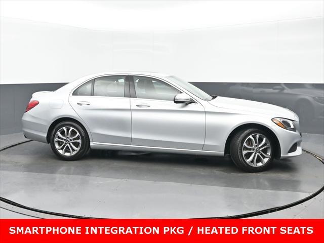 used 2018 Mercedes-Benz C-Class car, priced at $14,899