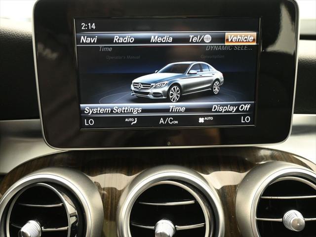 used 2018 Mercedes-Benz C-Class car, priced at $15,489