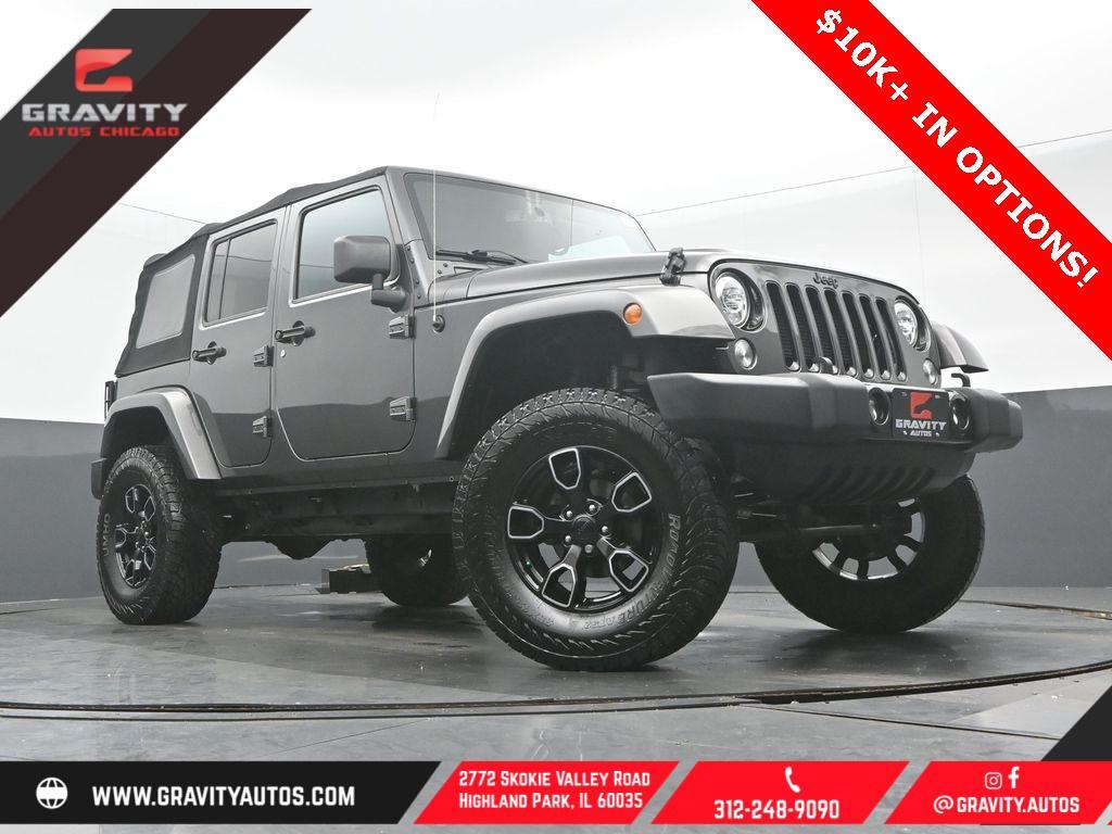 used 2018 Jeep Wrangler JK Unlimited car, priced at $23,249