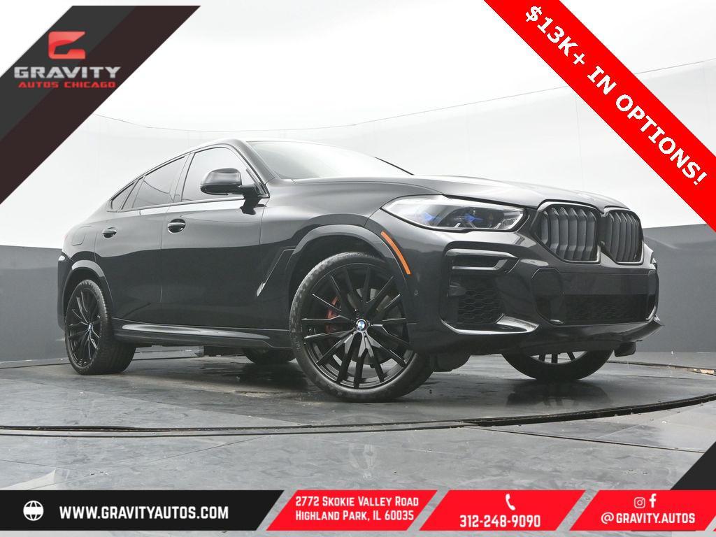 used 2022 BMW X6 car, priced at $51,589