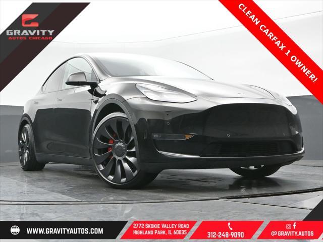 used 2021 Tesla Model Y car, priced at $28,969