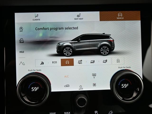 used 2022 Land Rover Range Rover Evoque car, priced at $34,569